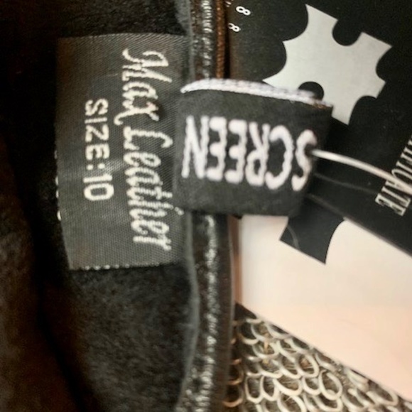 Max Leather NWT touch screen man gloves black soft lined - Picture 4 of 6